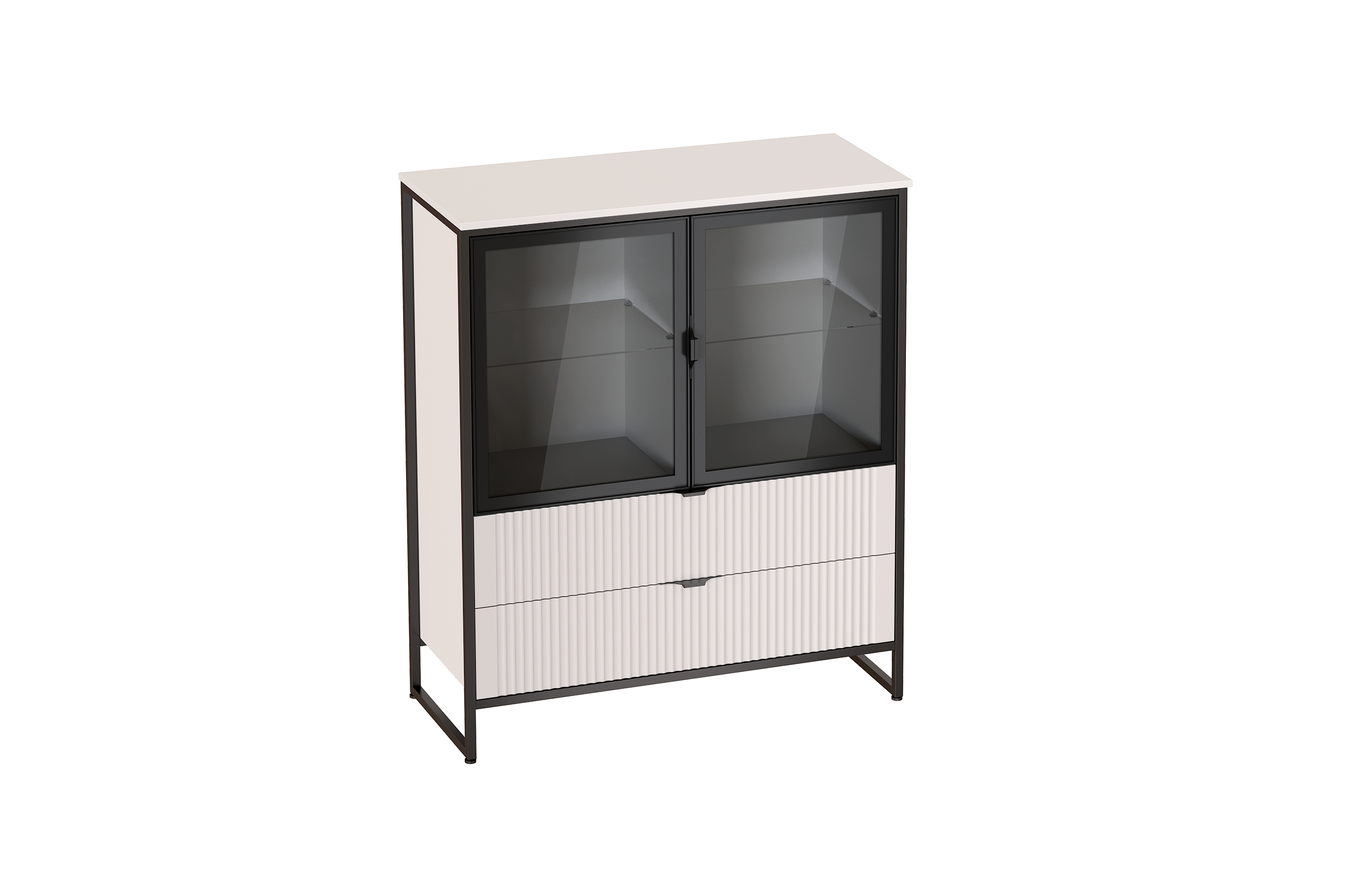 Тумба 2 дв 2 ящ "Нора" гостиная