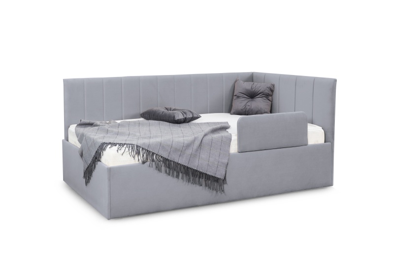 Кровать "Хеппи-2" Вариант 2 Мора серый